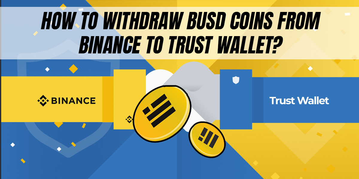 How To Withdraw BUSD Coins From Binance to Trust Wallet [Step]