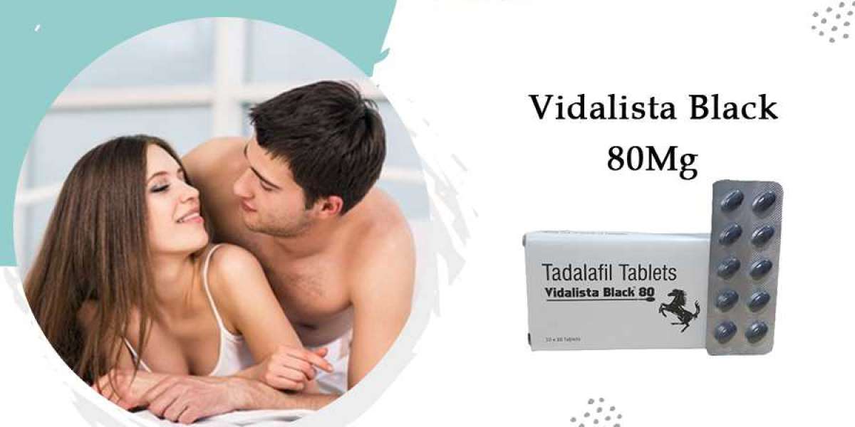Ed Medicine - Vidalista Black 80 Mg Tadalafil Tabletes - Powpills