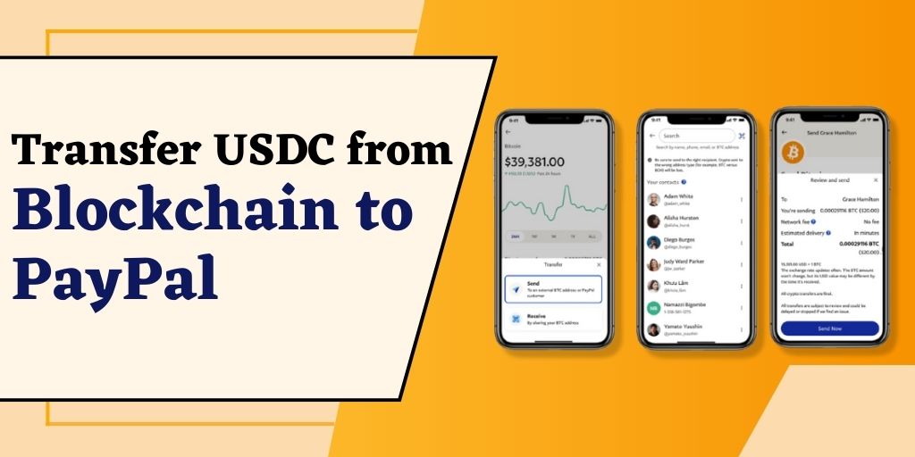 How To Transfer USDC from Blockchain to PayPal?