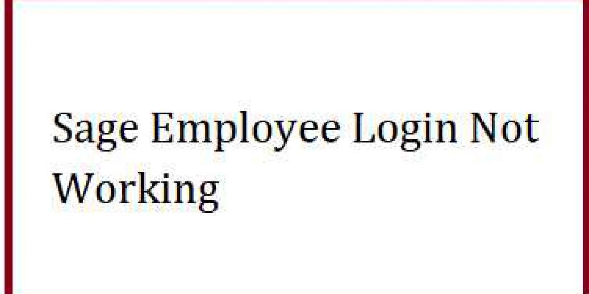 Sage Employee Login Not Working