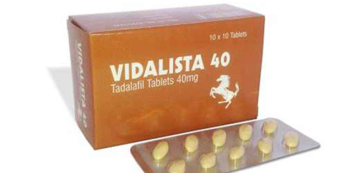 Vidalista 40 mg - Improve Sexual Confidence And Stay Longer In Bed