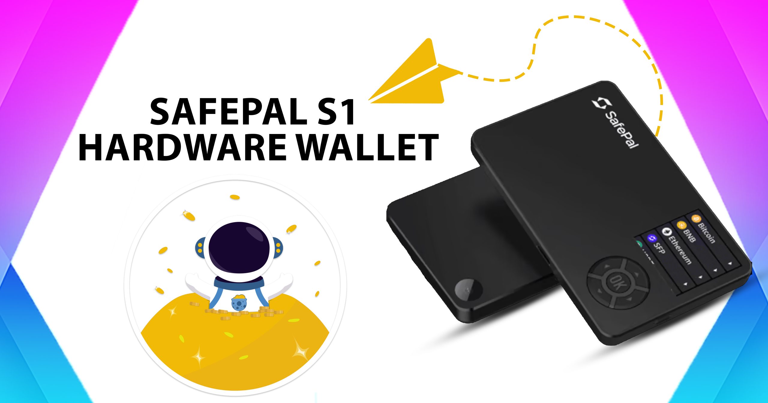 SafePal Hardware Wallet - SafePal S1 Crypto Hardware Wallet