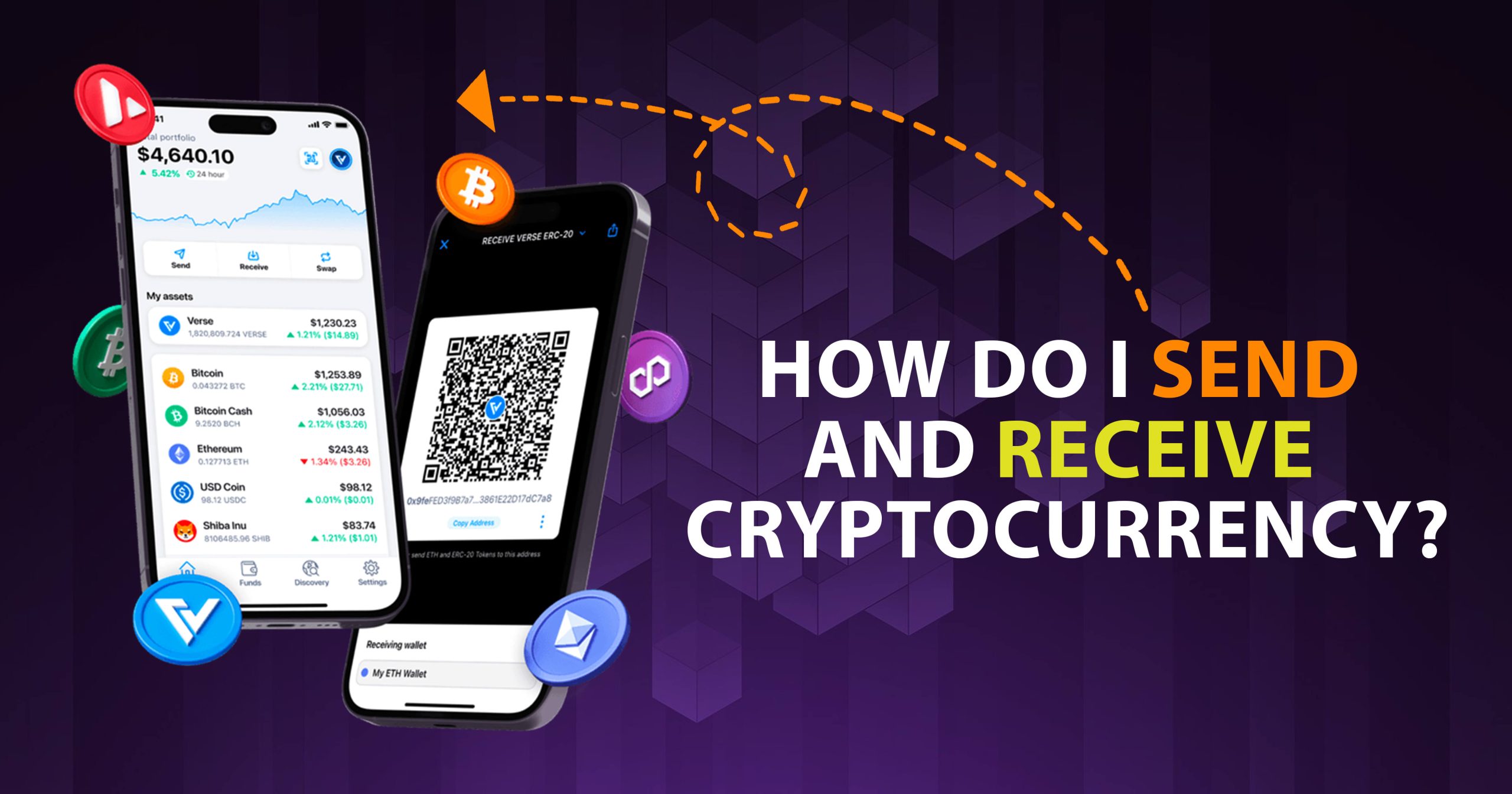 How Do I Send and Receive Cryptocurrency? Easy Method (2023)