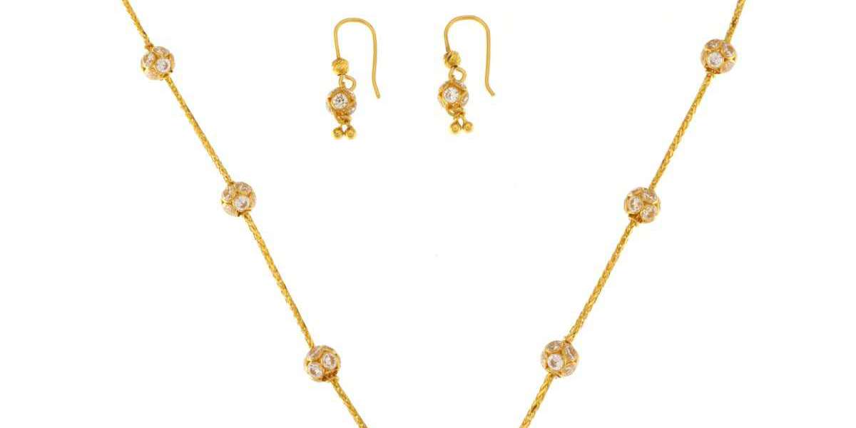 "Exquisite Opulence: The Timeless Appeal of Indian Gold Necklace Sets"
