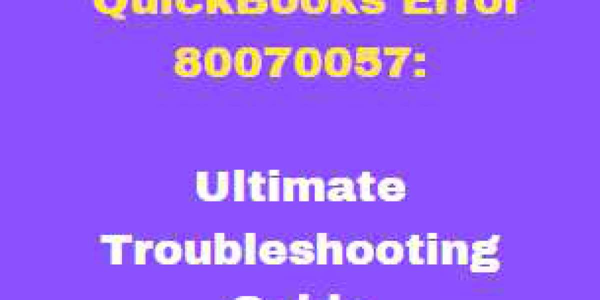 Error 80070057 Unveiled: Quick Fixes for QuickBooks Users