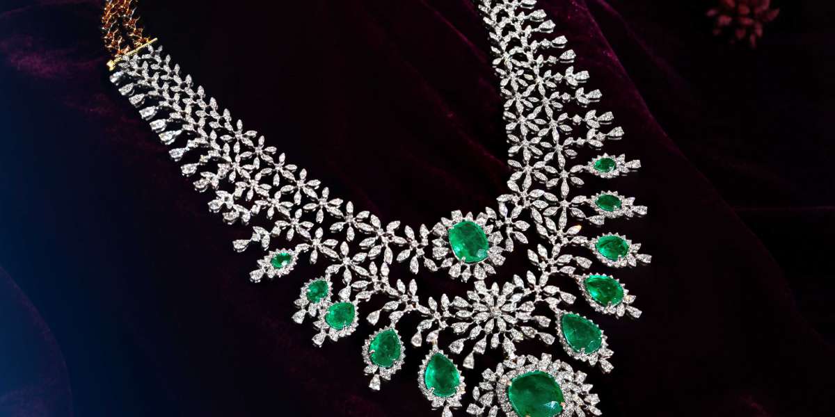 Dazzling Allure: Unveiling the Timeless Elegance of Krishna Jewellers' Long Diamond Necklaces