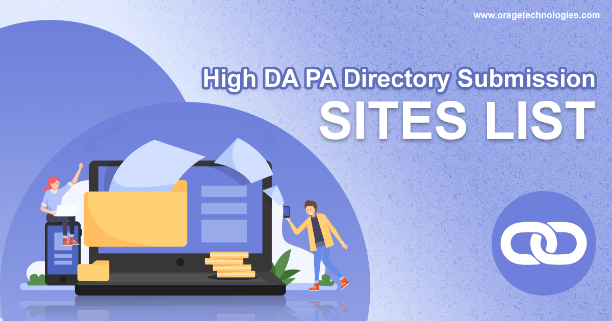 High DA PA Directory Submission Sites List Free 2024