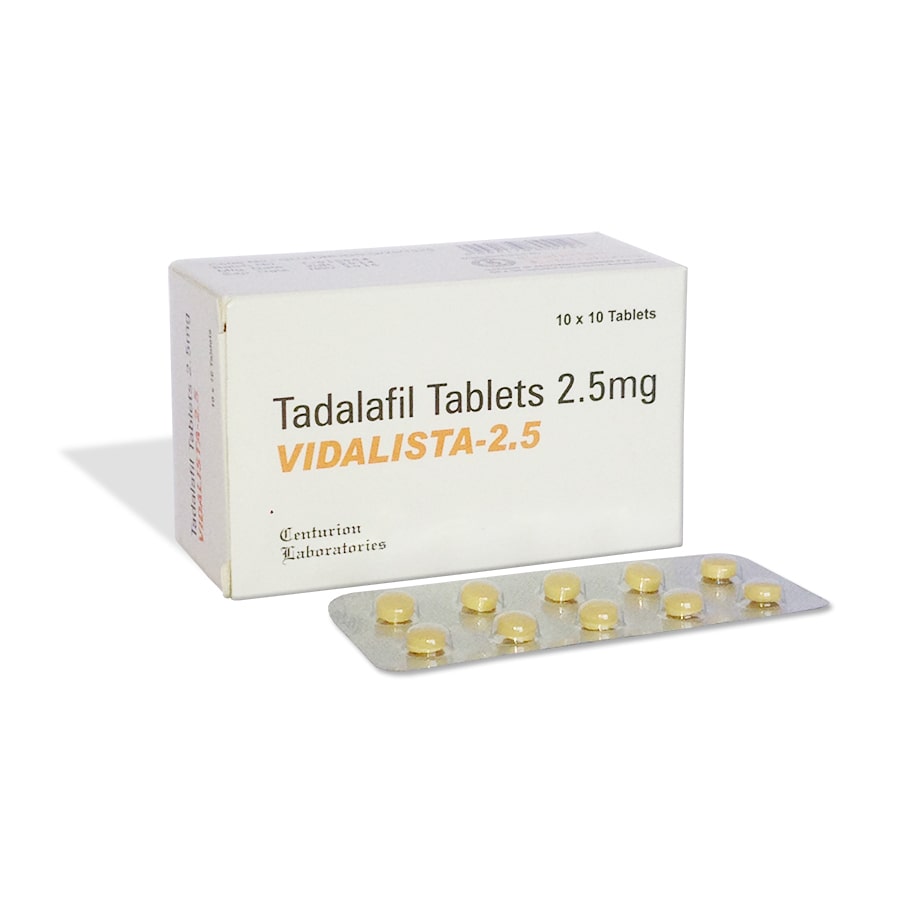 Vidalista 2.5- Best Ed Pill For Sexual Dysfunction | ED Pill