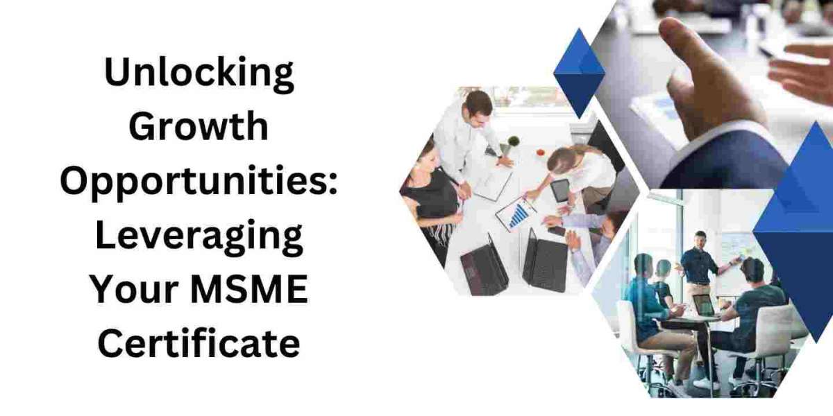 Unlocking Growth Opportunities: Leveraging Your MSME Certificate