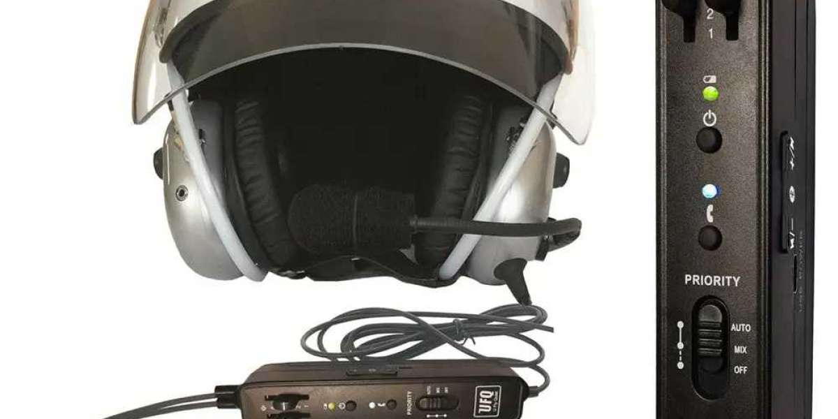 Stay Safe in the Skies with A UFQ Aviation Pilot Helmet