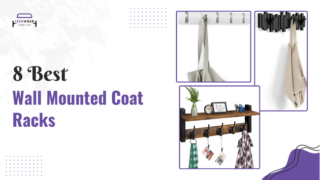 8 Best Wall Mounted Coat Racks - Teenager Furniture