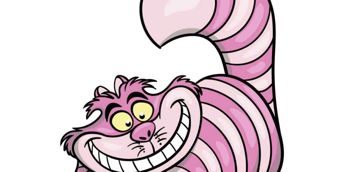 Cheshire Cat Drawing Step by Step