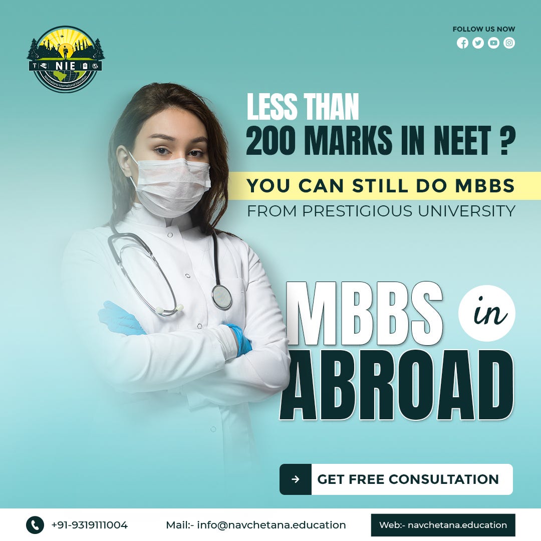 What Are Good MBBS in Abroad According to Experts | by Navchetana Education | May, 2024 | Medium