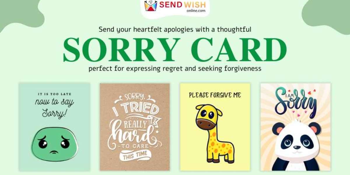 Mending Hearts: The Power of Sorry Card in Apology and Reconciliation
