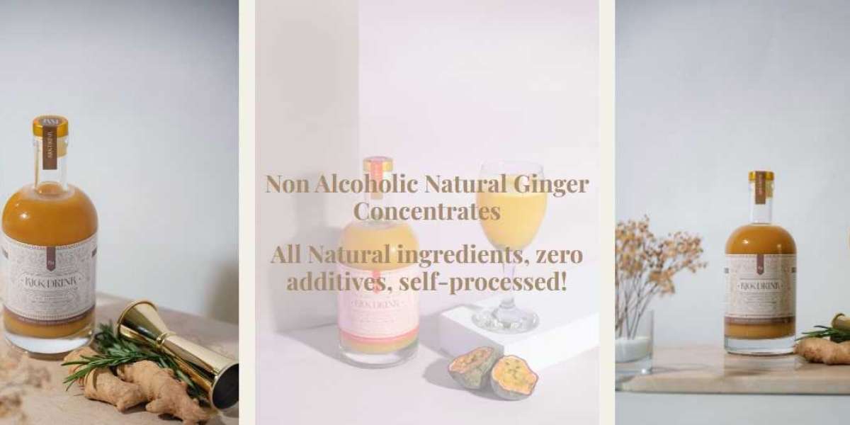 Non-Alcoholic Natural Ginger Concentrates: Benefits and Uses