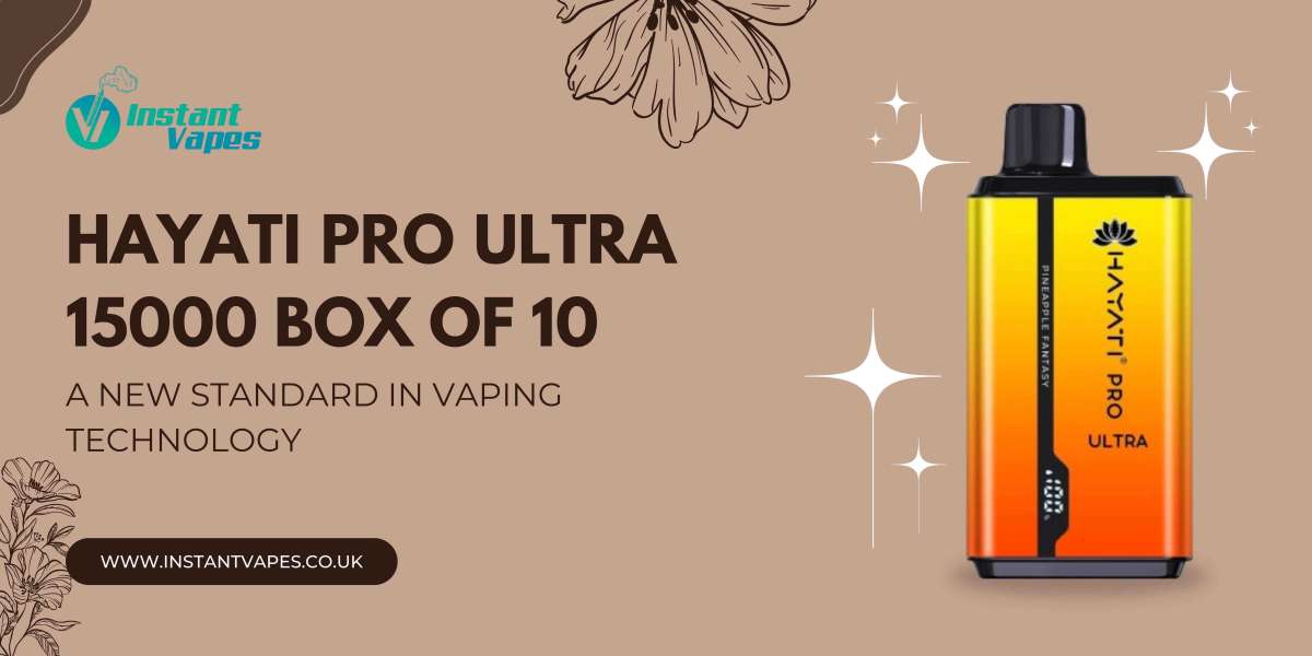 Hayati Pro Ultra 15000 Box of 10: A New Standard in Vaping Technology