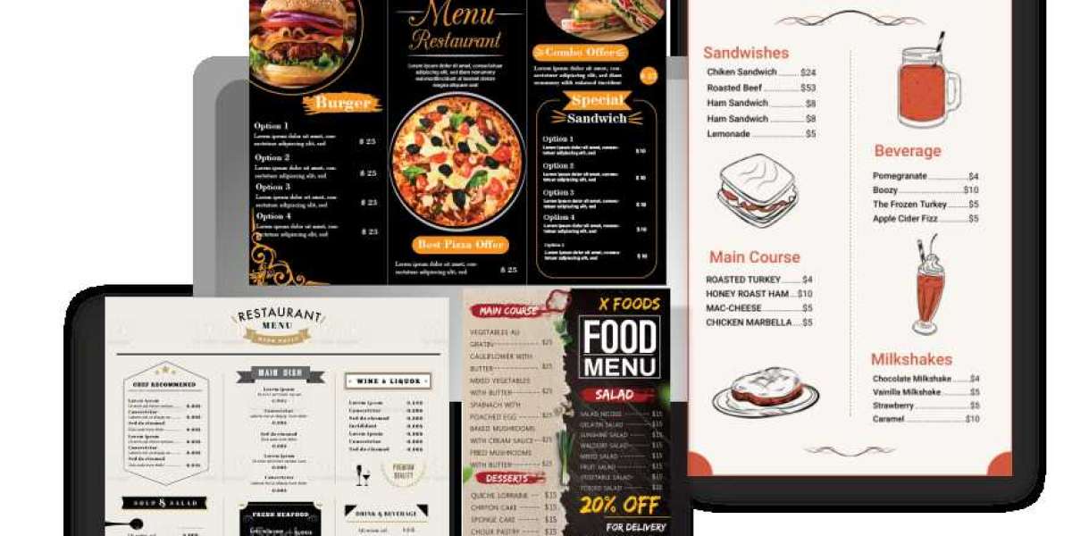 menu design company