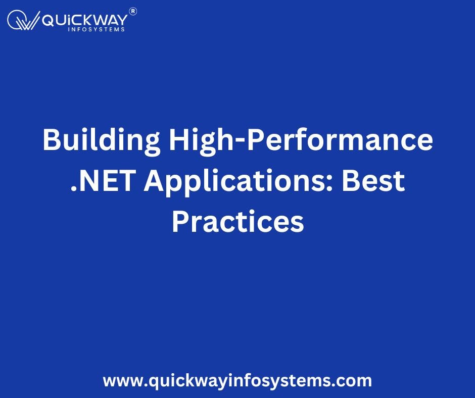 Building High-Performance .NET Applications: Best Practices | by Hitesh Kumar | Sep, 2024 | Medium