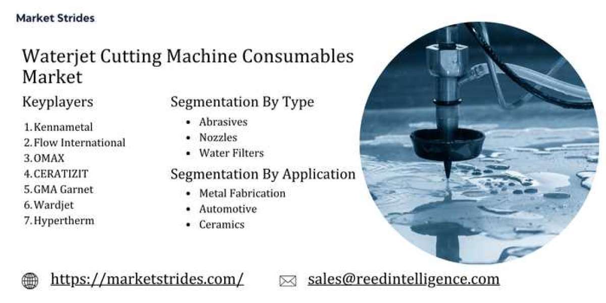 Waterjet Cutting Machine Consumables Global Market Overview, Size, Share, Trend and Forecast to 2031 | Market Strides