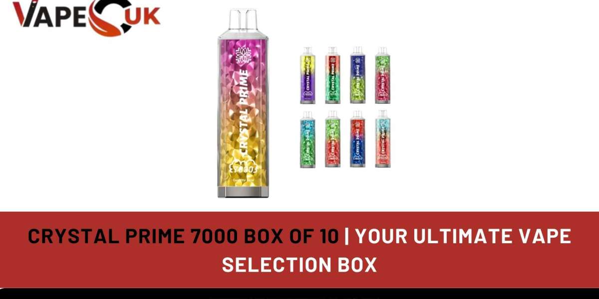 Crystal Prime 7000 Box of 10 | Your Ultimate Vape Selection Box