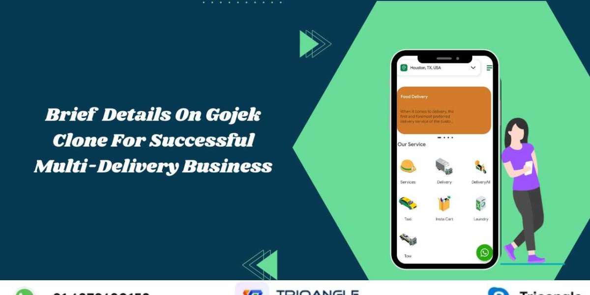 Brief Details On Gojek Clone For Successful Multi-Delivery Business