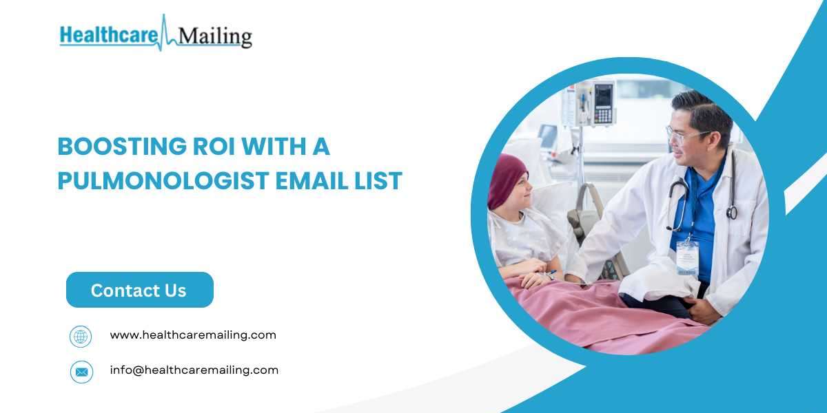 Boosting ROI with a Pulmonologist Email List