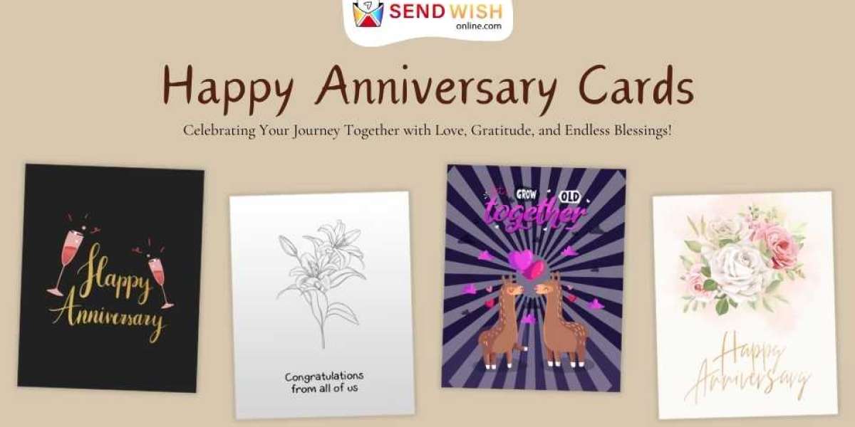 Celebrate Love with Happy Anniversary Cards and Much More at SendWishOnline.com