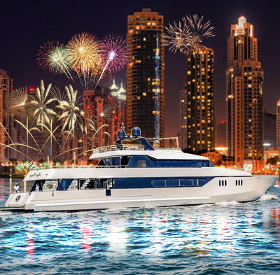 New Year Shared Yacht Dubai - Celebrate 2025/2026 in Elegance